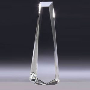 Obelisk Blank Crystal award by Etchcraft