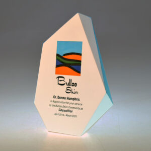 Blank Ecostone Icepeak Award by Etchcraft